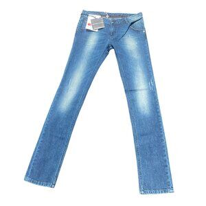 Nine:In The:Morning Skinny Fit Jeans Size 26 Distressed‎ Blue Denim Women's